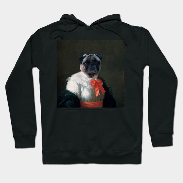 Pug Hoodie by NV